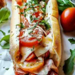 Baked Italian Grinder Sandwiches