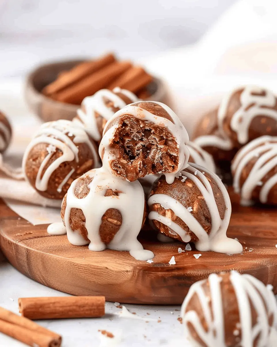 Cinnamon Roll Energy Bites: Easy Treats for a Healthy Indulgence
