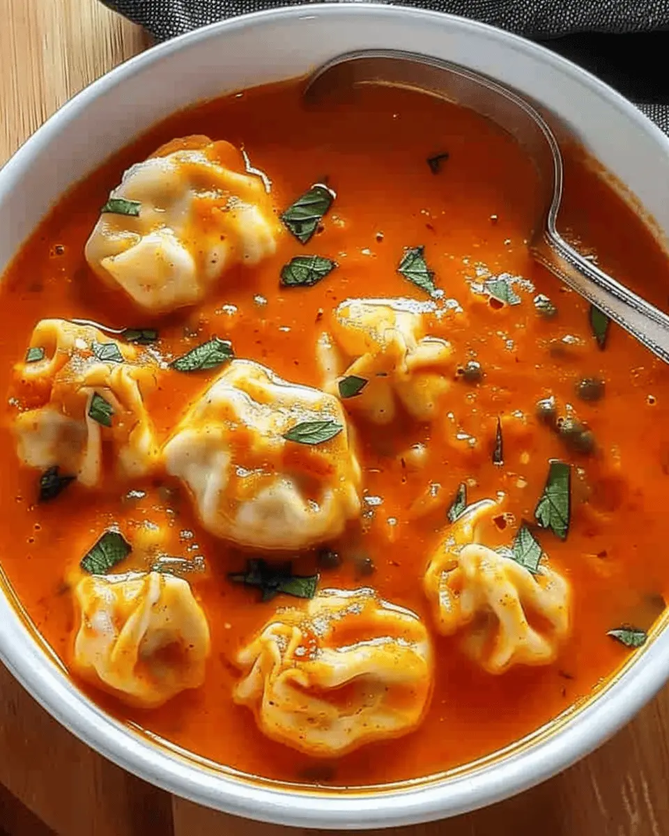 Tomato Dumpling Soup: A Comforting Bowl of Homemade Joy