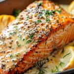 Baked Boursin Salmon