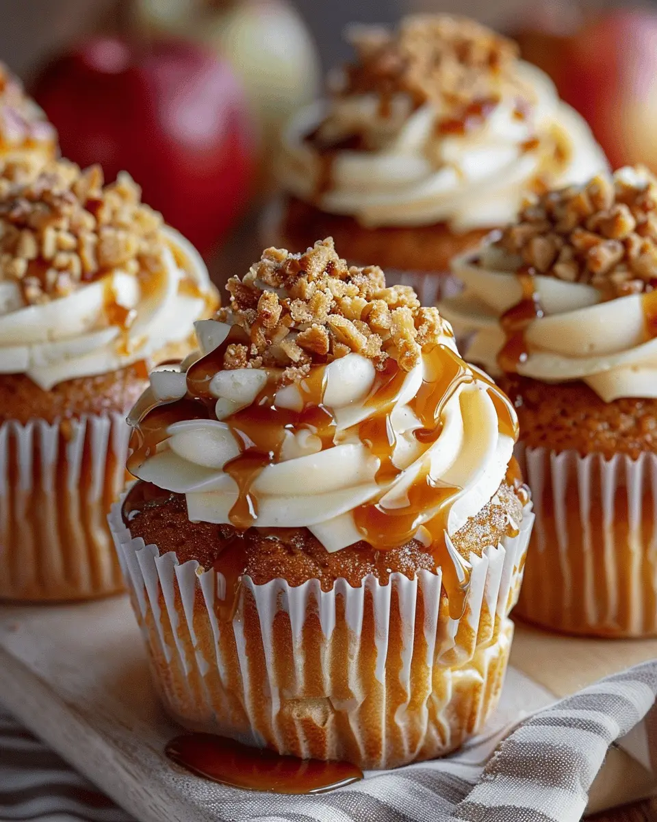 Caramel Apple Pie Cupcakes: Easy Indulgence for Fall Lovers