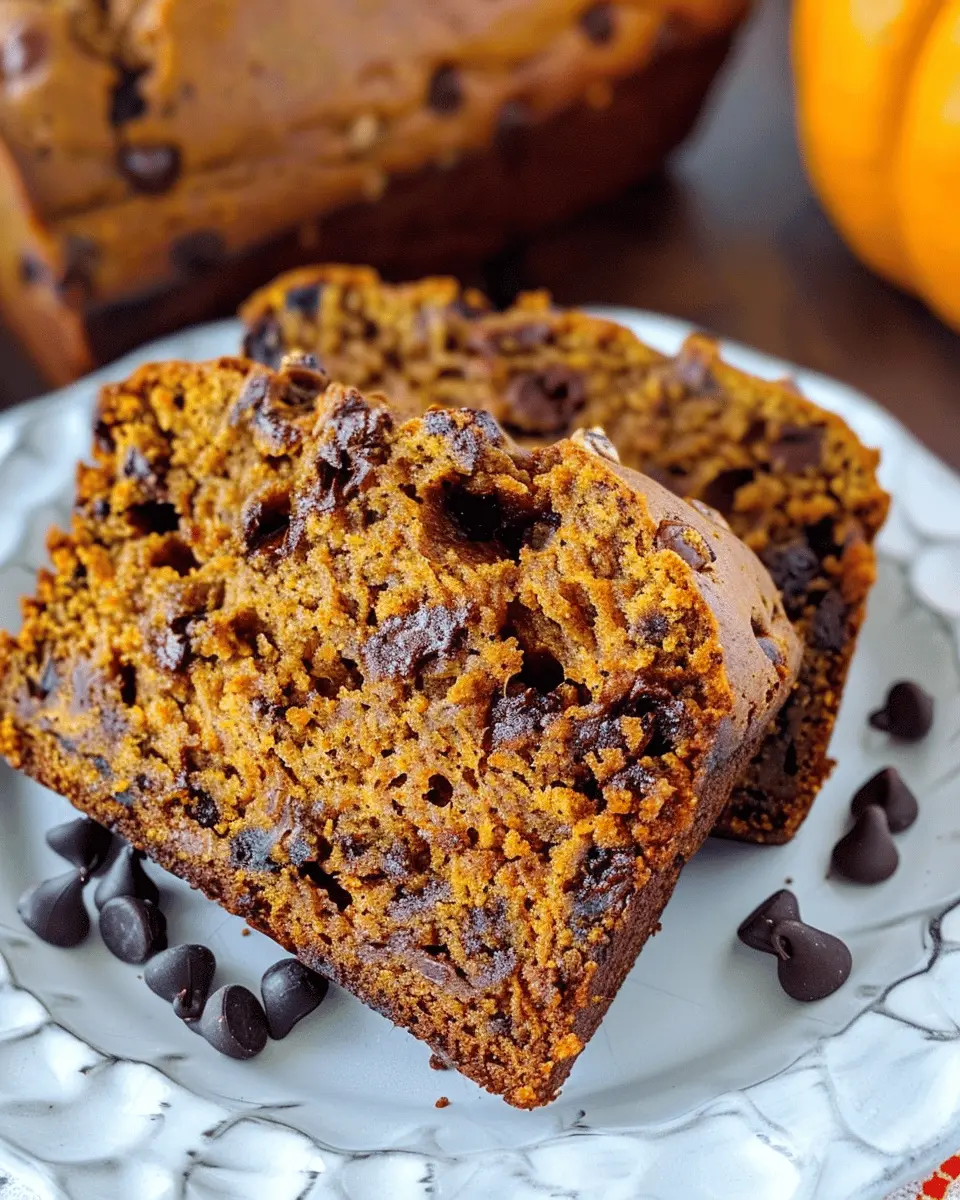 Chocolate Chip Pumpkin Bread: The Best Fall Treat Recipe