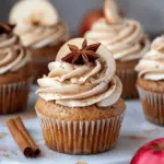 Cinnamon Apple Cider Cupcakes