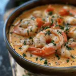 Creamy Crab and Shrimp Seafood Bisque