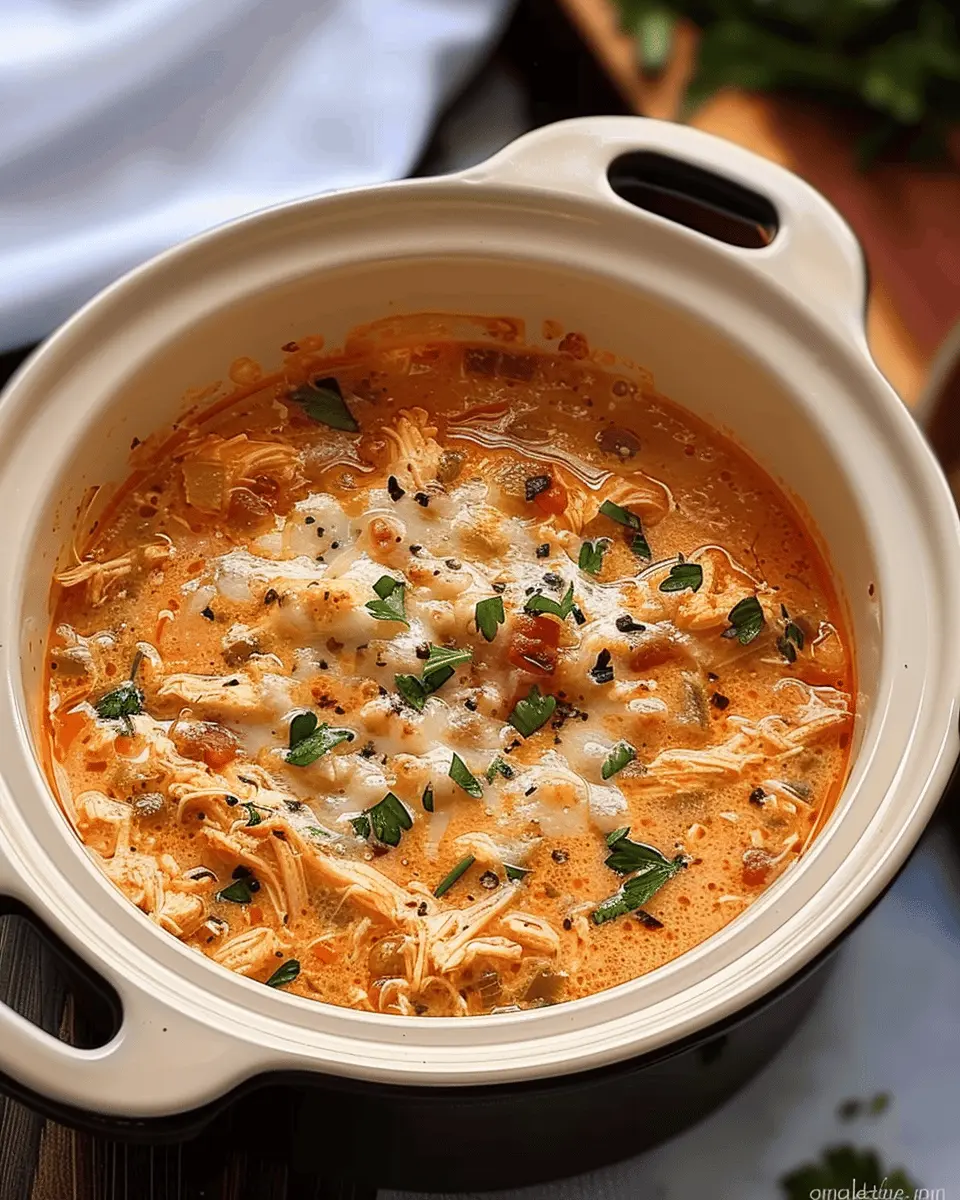 Crockpot Chicken Parmesan Soup: Easy, Comforting Flavor in Every Bowl