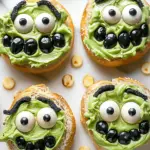 Halloween Monster Bagels