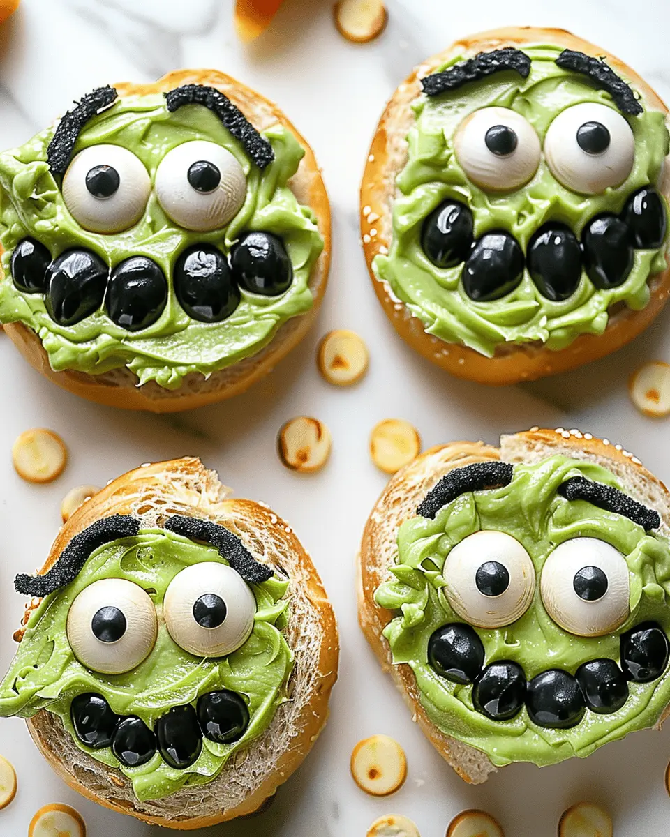 Halloween Monster Bagels: Easy, Fun Treats for Spooky Snacking