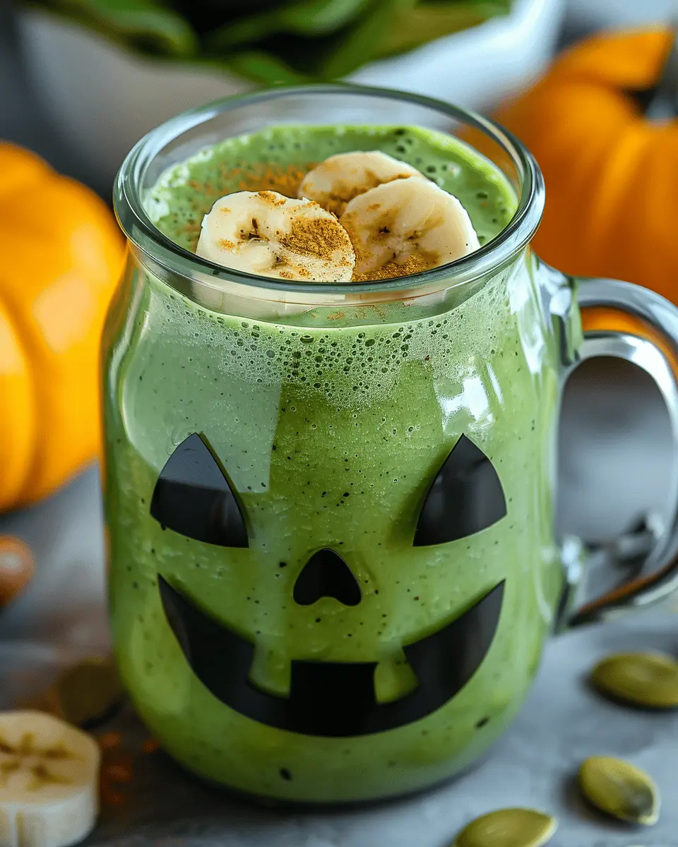 Halloween Witchy Green Smoothie: A Spookily Healthy Treat