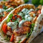 Mediterranean Chicken Gyros