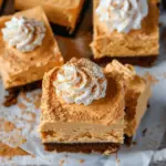 No Bake Pumpkin Cheesecake Bars