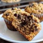 Oatmeal Chocolate Chip Breakfast Muffins