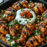 One Pot Shawarma Chicken And Rice