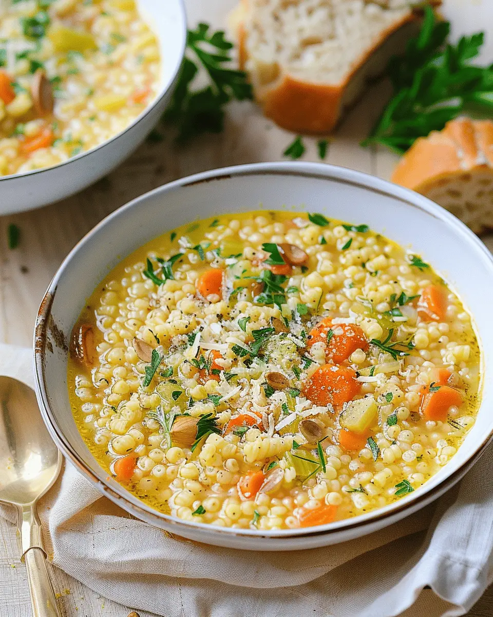 Pastina Soup: The Best Comfort Recipe with Turkey Bacon and Chicken Ham