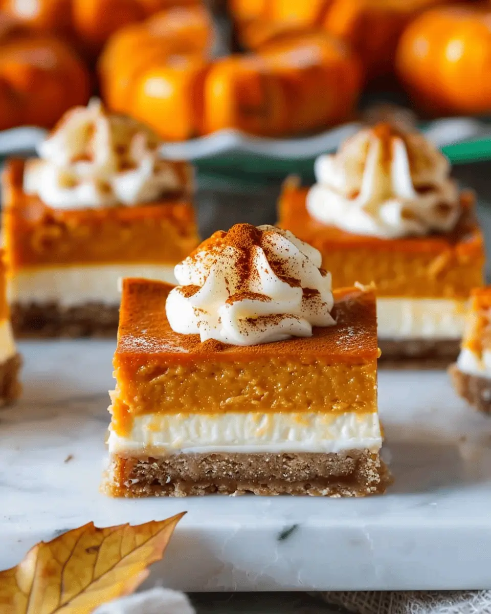 Pumpkin Cheesecake Bars: The Best Fall Treat You’ll Crave