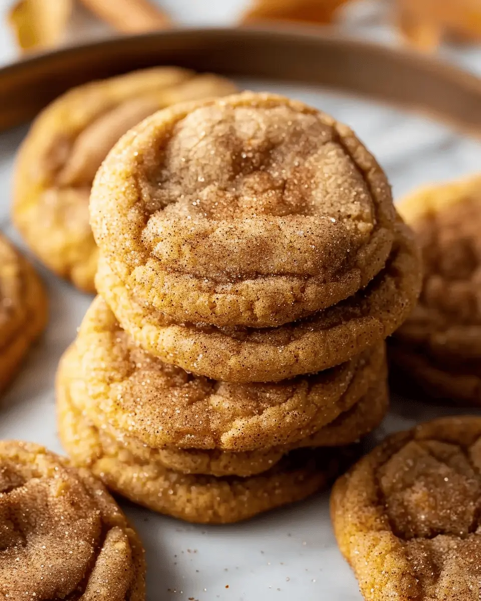 Pumpkin Snickerdoodle Cookies: Irresistibly Soft and Cozy Delights