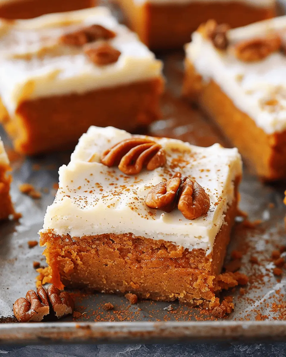 Sheet Pan Libby’s Pumpkin Bars: Easy, Indulgent Fall Treats