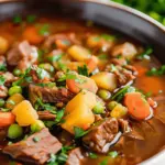 Slow Cooker Beef and Vegetable Soup