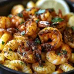 Spicy Blackened Shrimp Cavatappi
