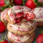 Strawberry Cheesecake Cookies