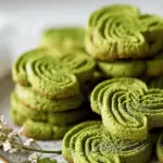 Matcha Butter Cookies
