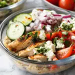 Greek Chicken Quinoa Bowl
