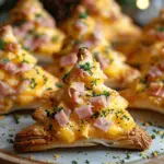 Cheddar and Ham Stuffed Christmas Trees