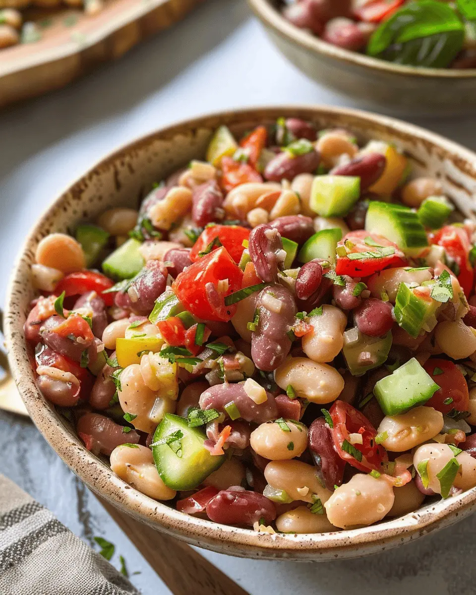 Italian Grinder Bean Salad: A Delicious Twist with Turkey Bacon
