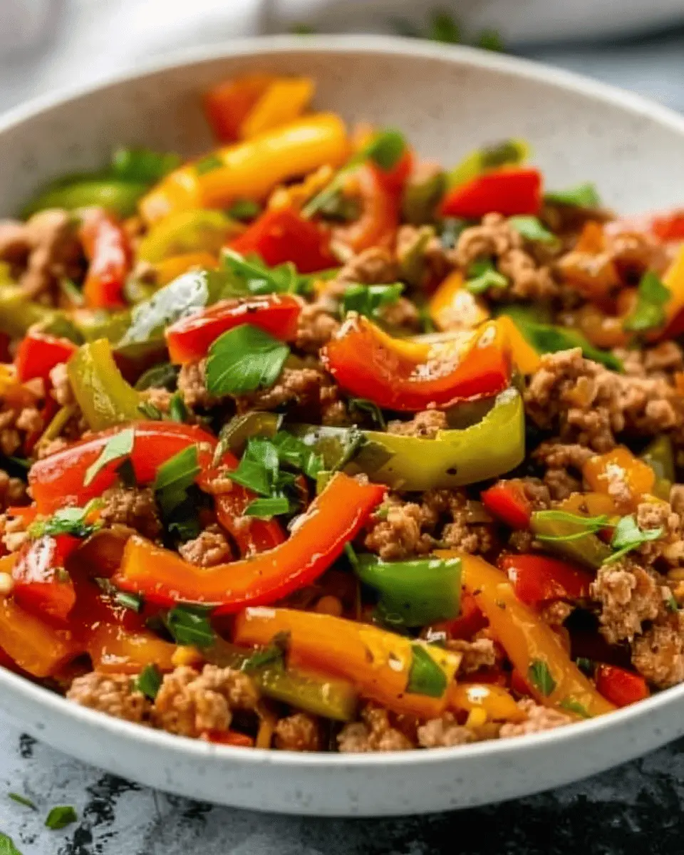 Ground Turkey and Peppers: A Healthy, Flavorful Delight for Dinner