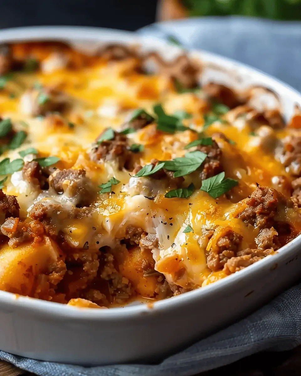 Hobo Casserole: Easy Ground Beef Recipe with Turkey Bacon Twist