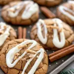 Chewy Maple Cinnamon Cookies with White Chocolate