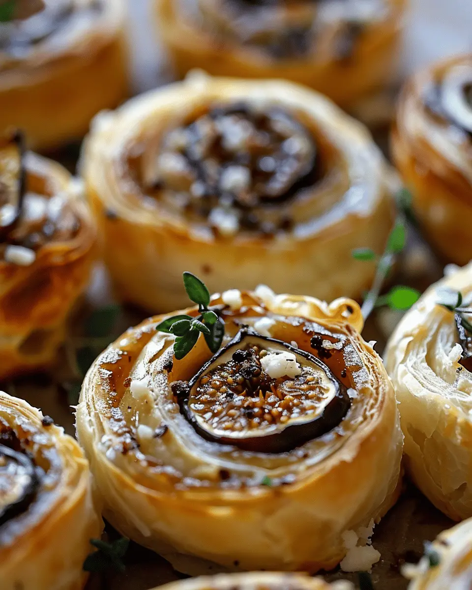 Fig and Goat Cheese Pinwheels: Easy and Irresistibly Delicious