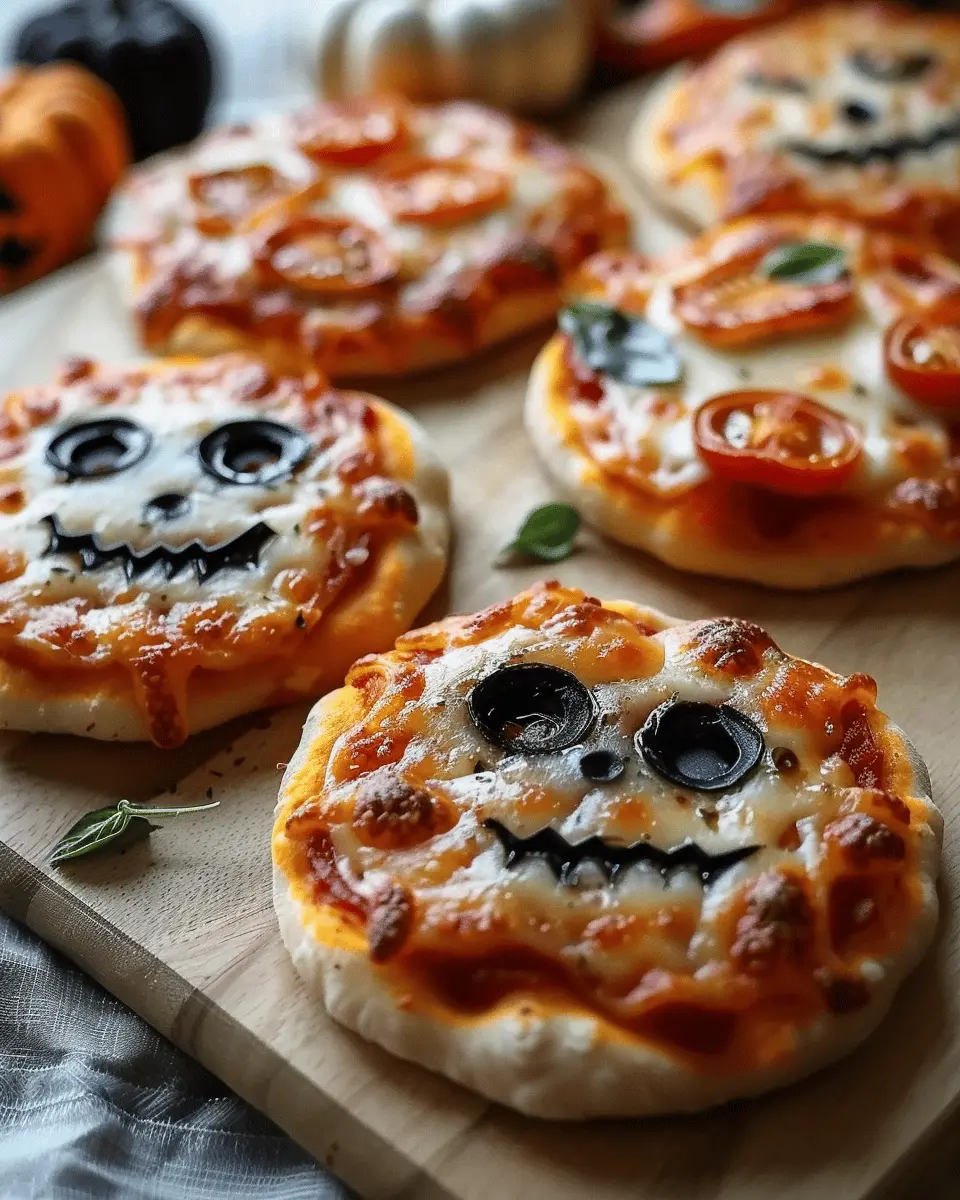 Halloween Mini Pizzas: Easy and Fun Recipe for Spooky Treats