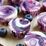 Blueberry Swirl Yogurt Bites