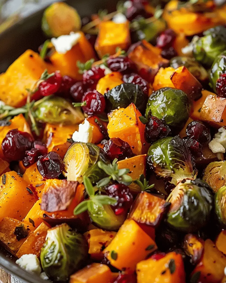 Cranberry-Glazed Roasted Butternut Squash Salad: A Delightful Recipe