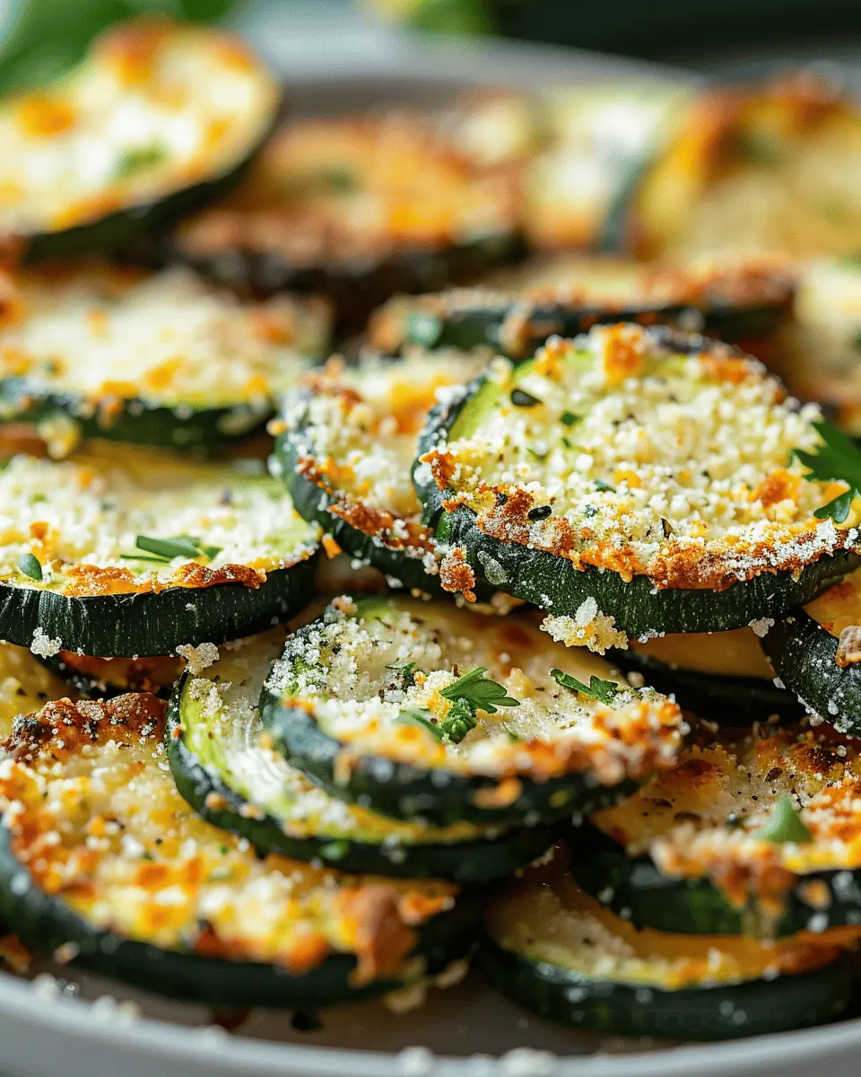 Crispy Baked Parmesan Zucchini: A Healthy, Flavorful Snack