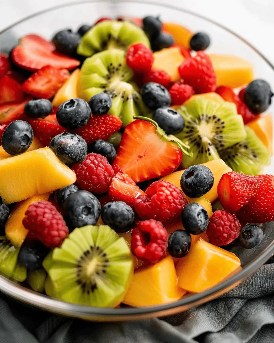 Fruit Salad with Honey Lime Dressing: A Refreshing and Easy Delight