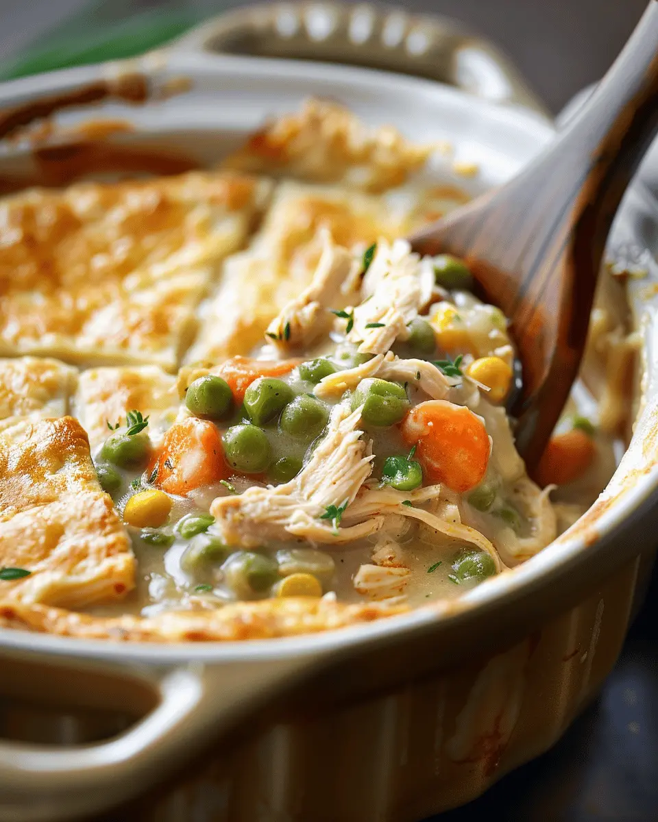 Crock Pot Chicken Pot Pie: Easy Comfort Food with Turkey Bacon