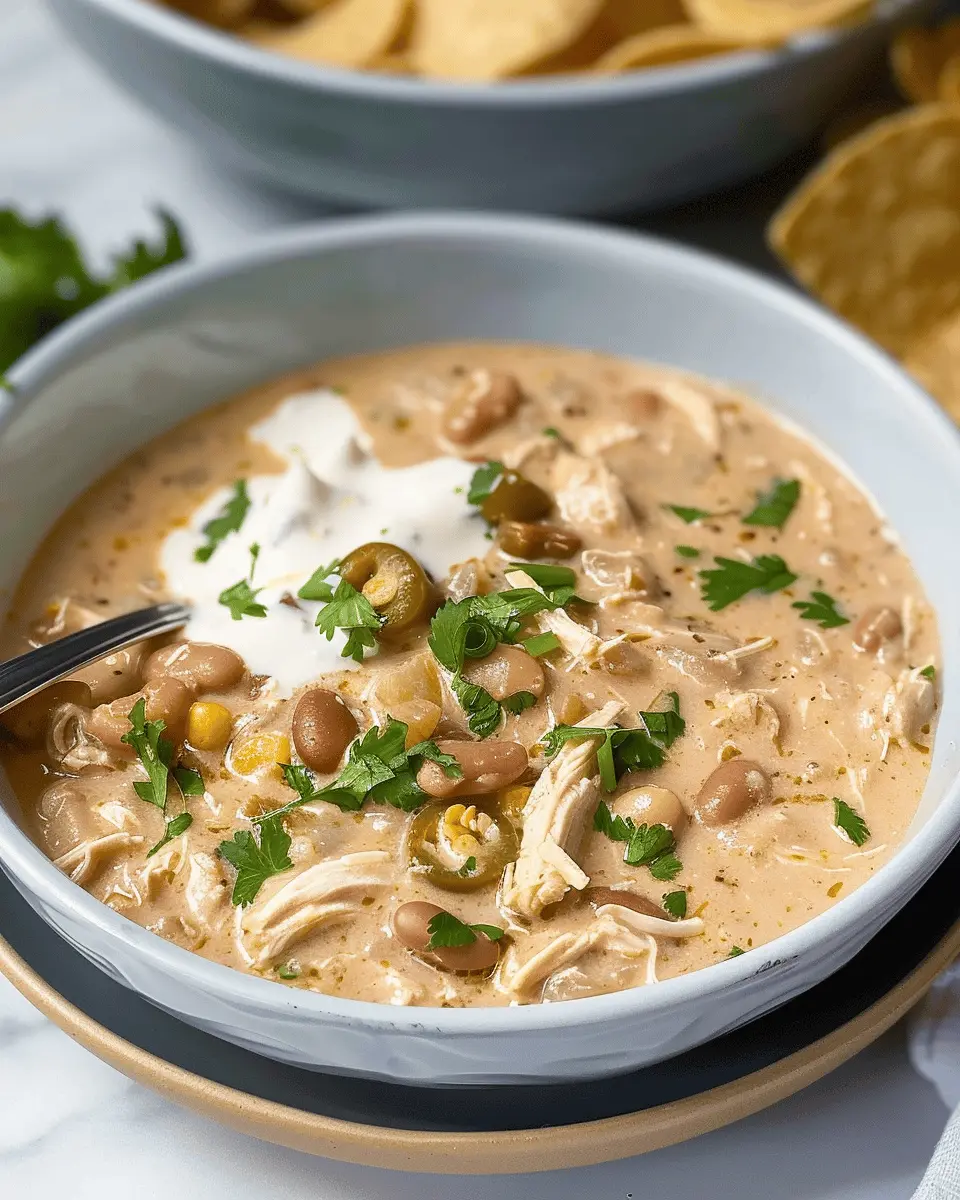 White Chicken Chili Recipe With Cream Cheese: A Cozy Delight