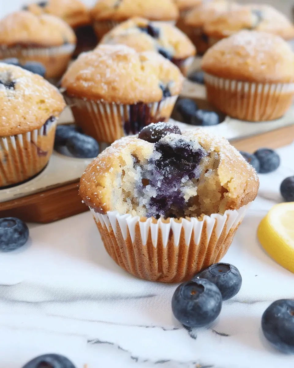 Almond Flour Lemon Blueberry Muffins: Easy and Delicious Treats