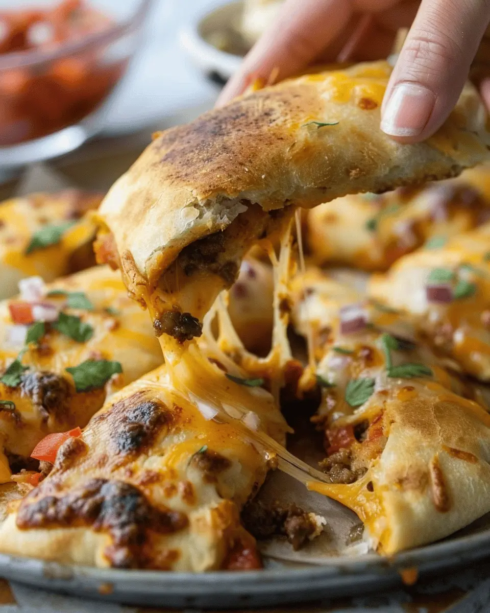 Cheesy Taco Sticks: Indulgent Snack with Turkey Bacon and Chicken Ham