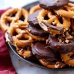 Chocolate Dipped Peanut Butter Pretzels