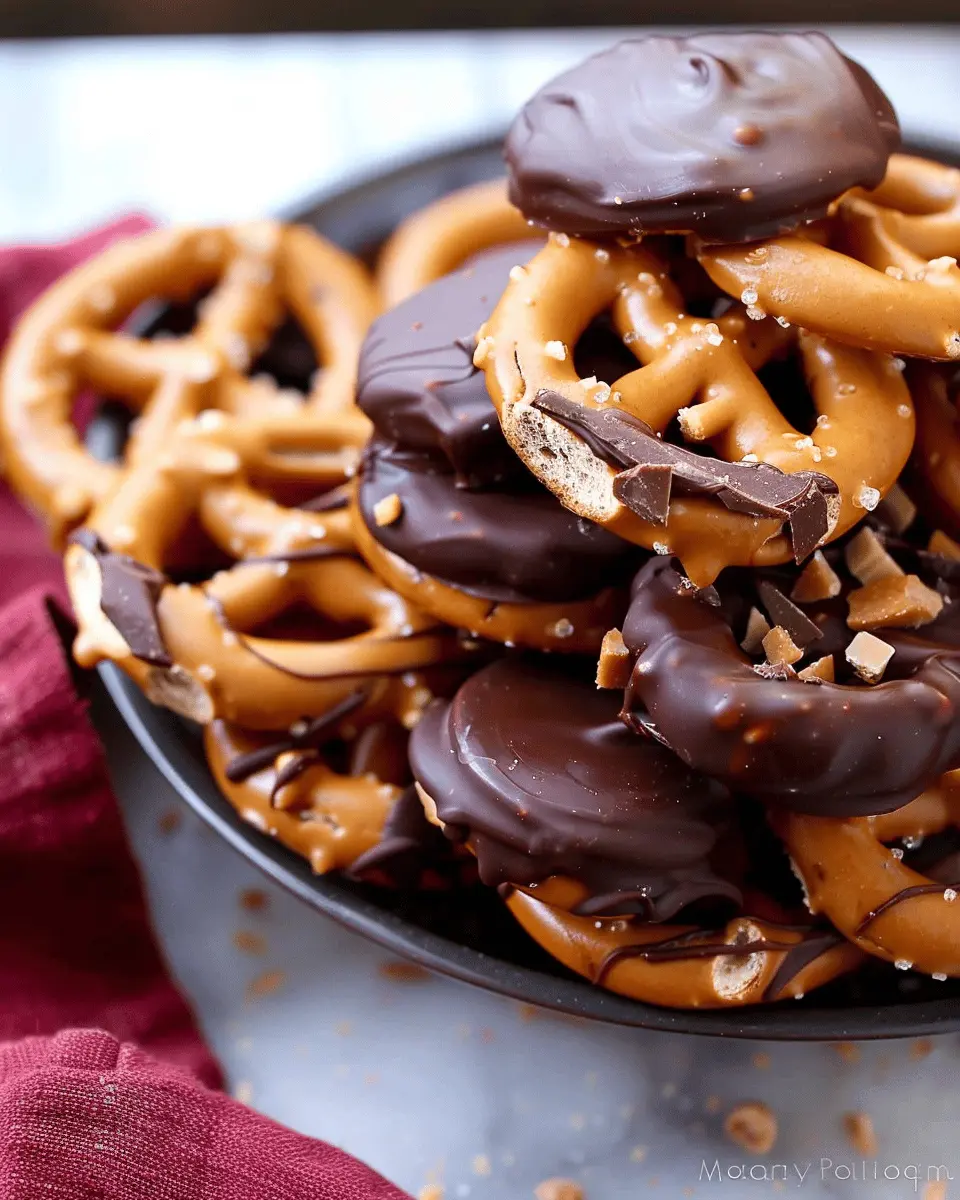 Chocolate Dipped Peanut Butter Pretzels: The Ultimate Indulgence