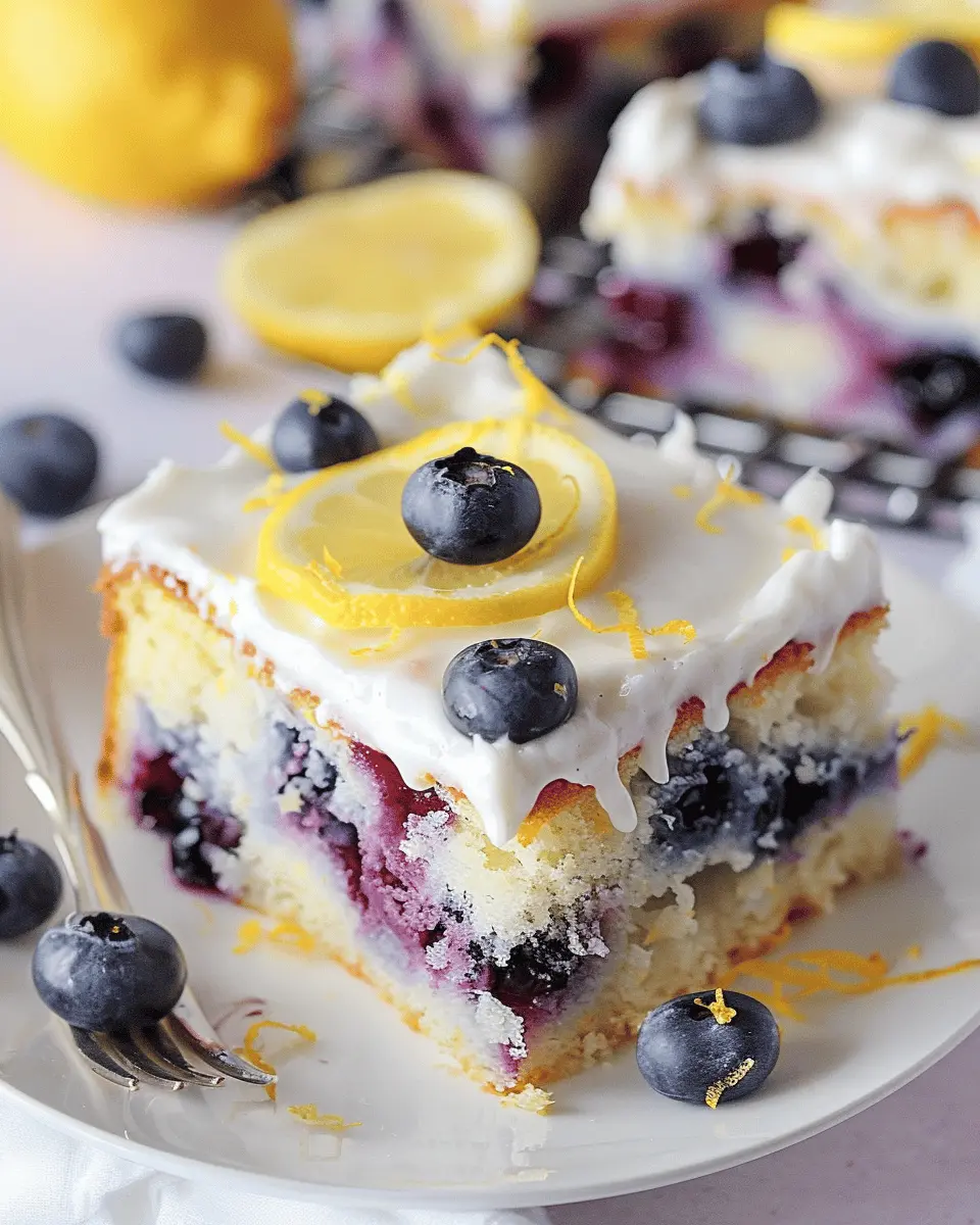 Lemon Blueberry Sheet Cake: The Best Easy Recipe for Home Bakers