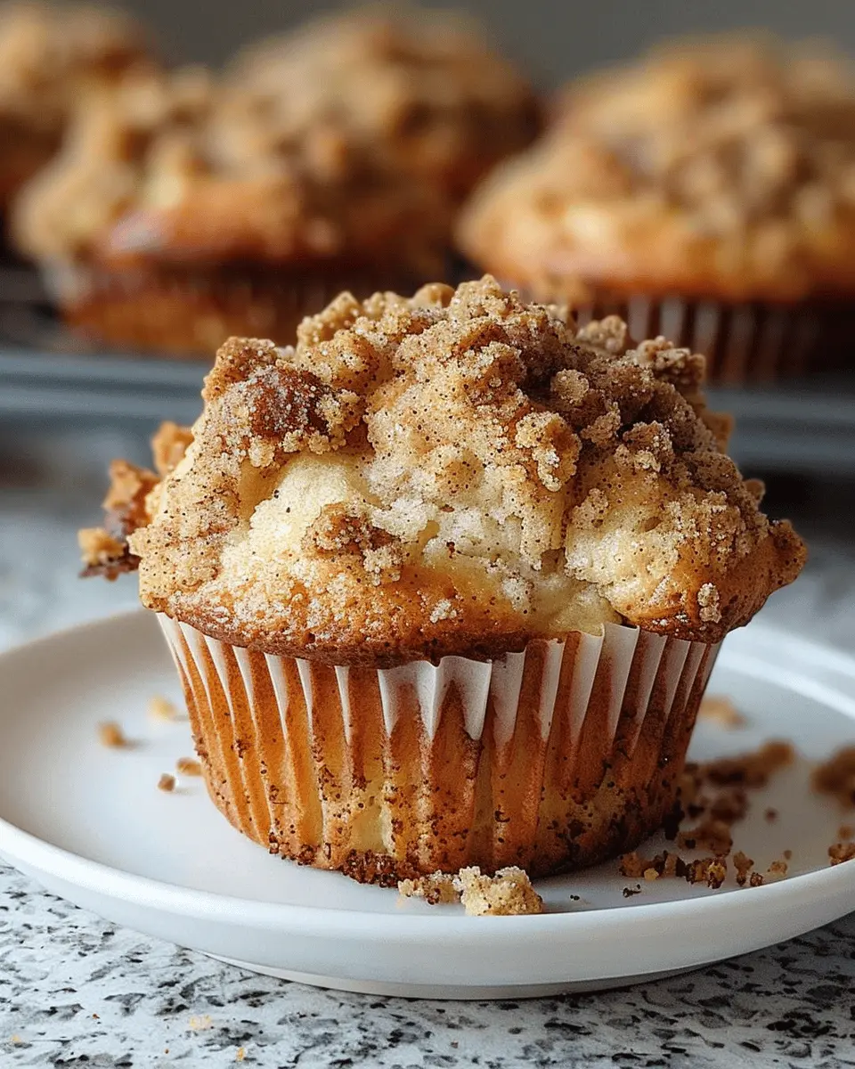 Apple Cinnamon Streusel Muffins: The Best Comforting Treat