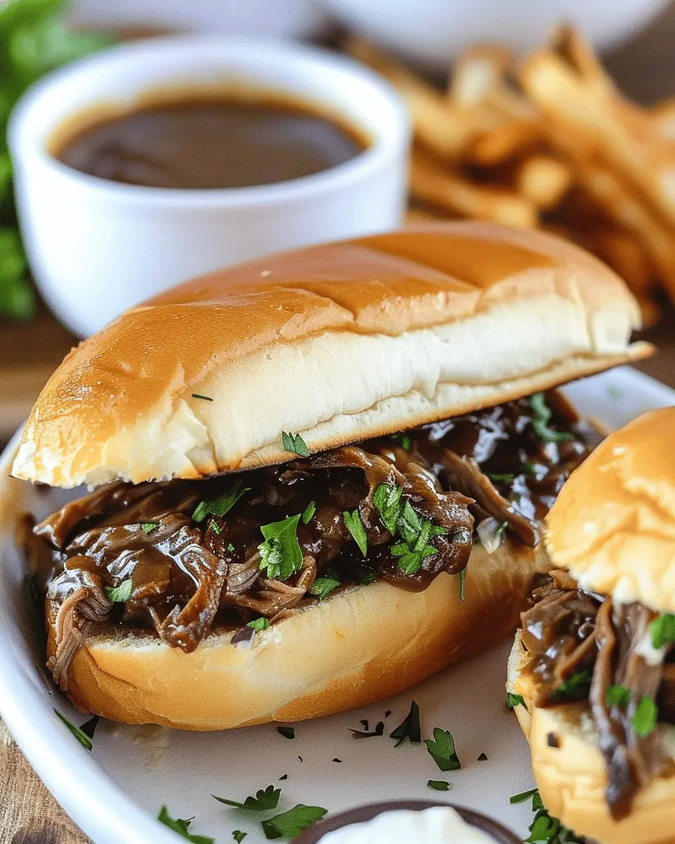 Slow Cooker French Dip Sandwiches: Juicy and Easy Comfort Food
