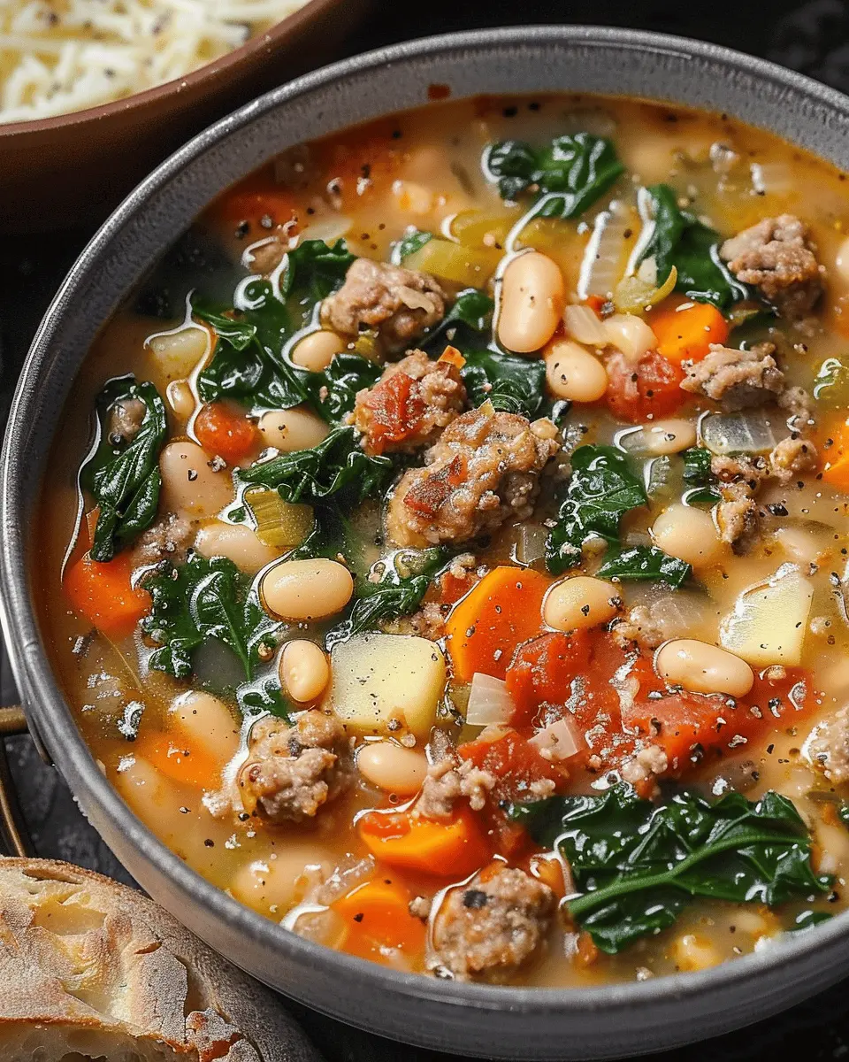 Italian Sausage and White Bean Soup: A Cozy Comfort Food Delight