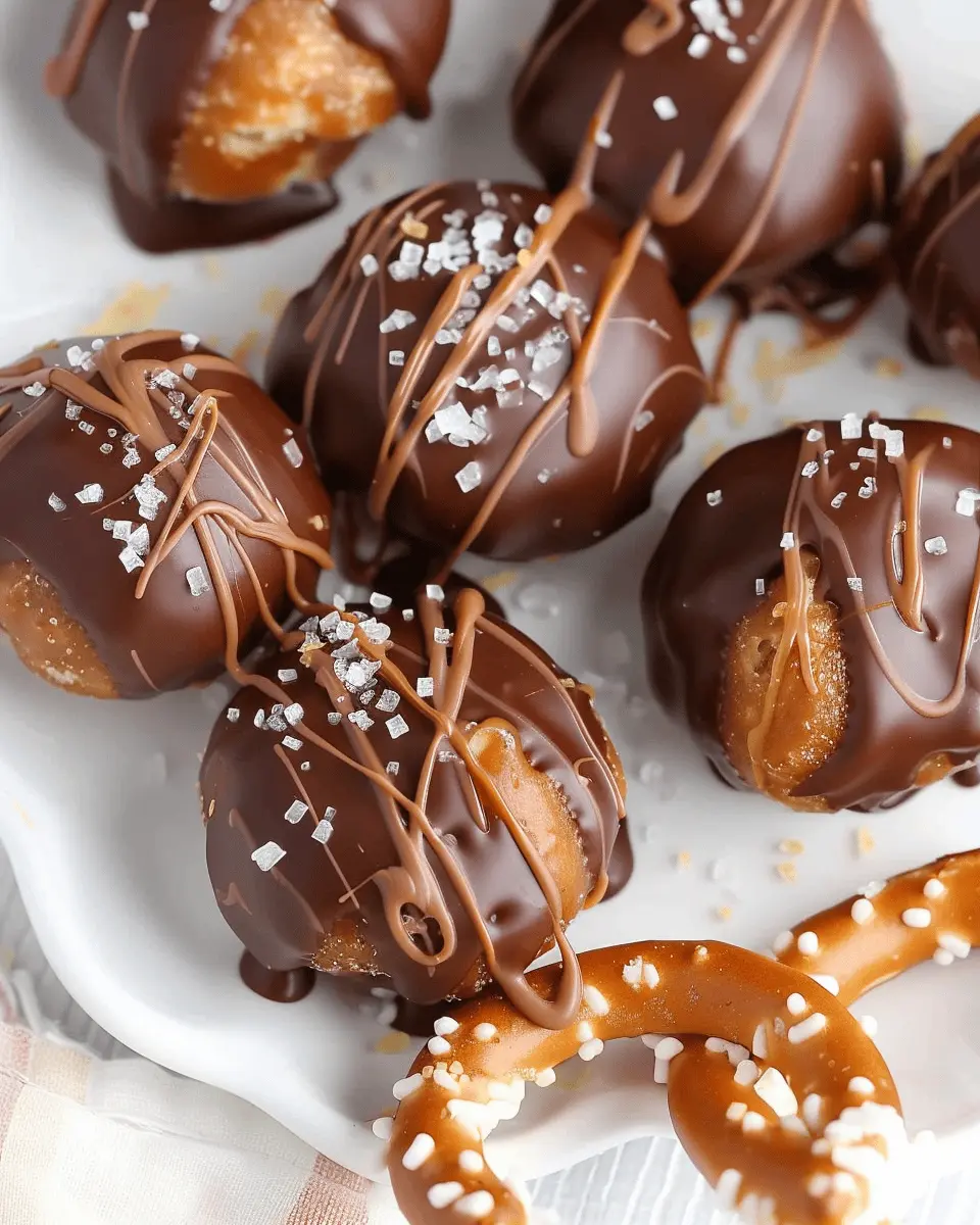 Caramel Chocolate Pretzel Bites: Easy Indulgence You’ll Crave