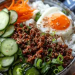 Quick & Easy Korean Ground Beef Bowl