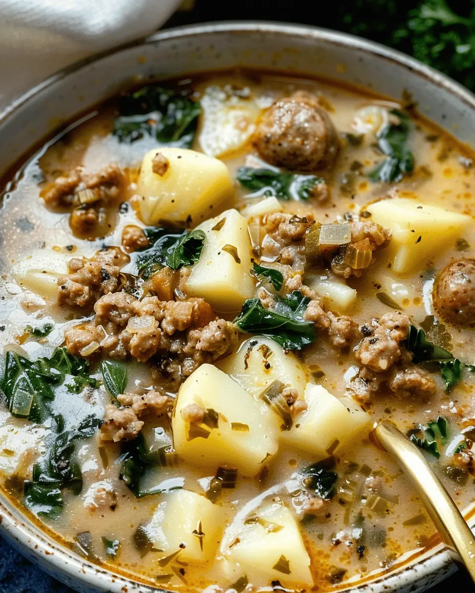 Cozy Italian Sausage and Potato Soup: A Hearty Family Delight