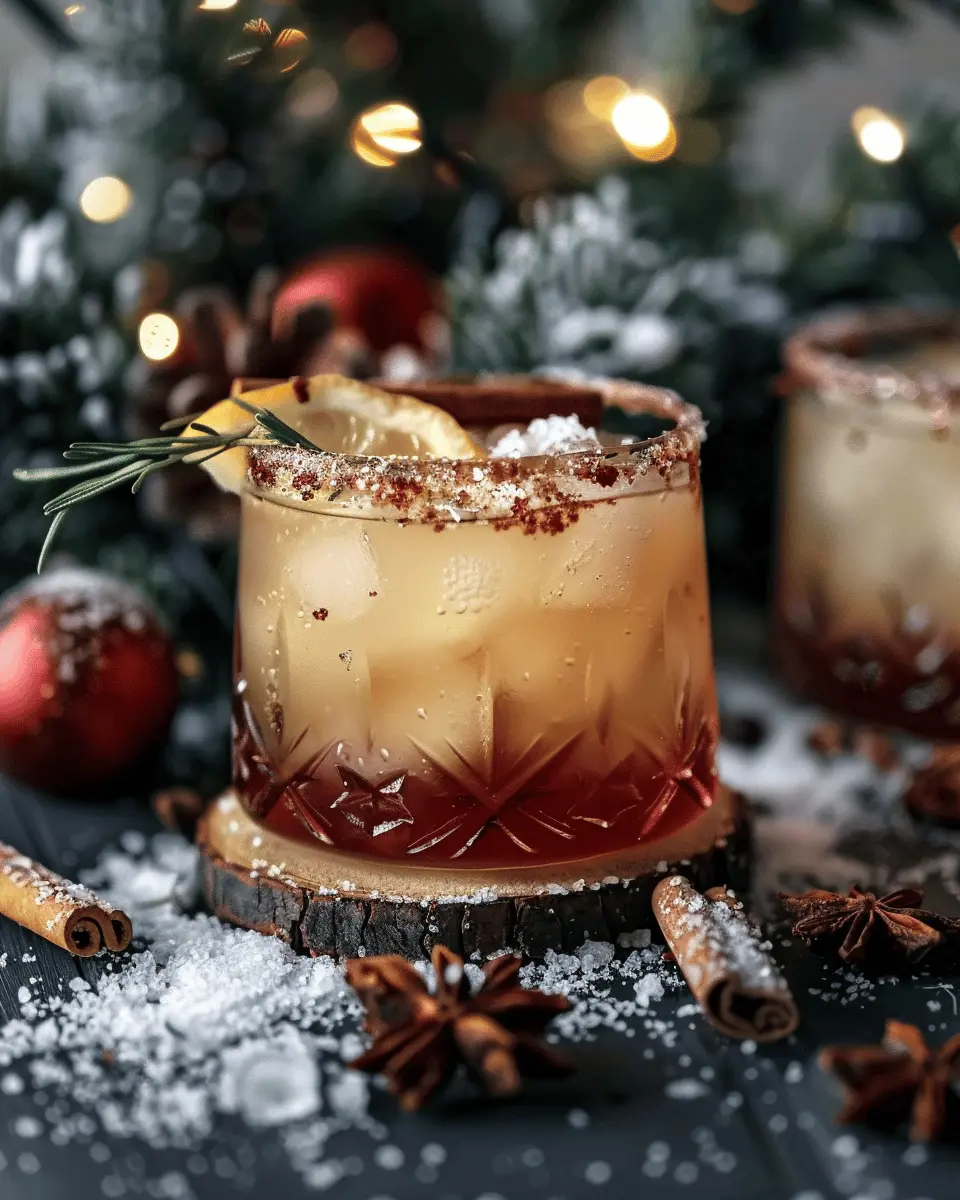 Spiced Christmas Margarita: A Festive Twist for Your Holidays